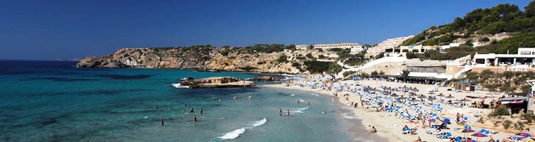 Cala Tarida, Ibiza strand foto