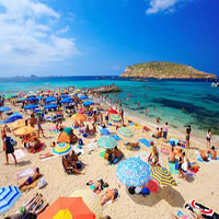 Cala Conta strand, Ibiza's place to be