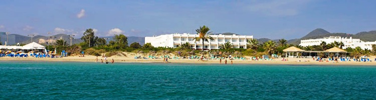 Playa d'en Bossa, Ibiza strand foto