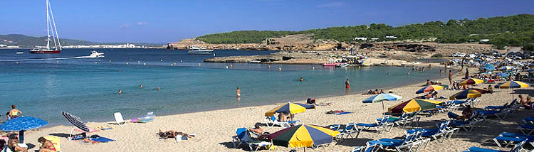 Cala Bassa, Ibiza strand foto